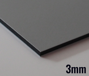 Płyta Kompozytowa Typu Dibond Etalbond® Srebrny Mat 3mm Na Wymiar