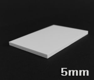 PCV Spienione Białe Grubość 5mm Cięte Na Wymiar