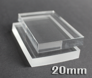 PLEXI Bezbarwna Grubość 20mm Cięta Na Wymiar (Wylewana)