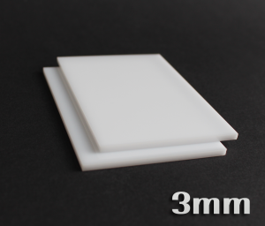 PLEXI Mleczna Grubość 3mm Cięta Na Wymiar