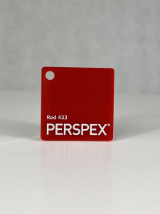 PLEXI Czerwona Grubość 3mm PERSPEX® 433 Red Cięta Na Wymiar