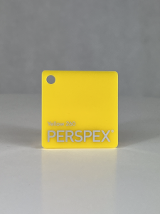 PLEXI Żółta Grubość 3mm PERSPEX® 260 Yellow Cięta Na Wymiar