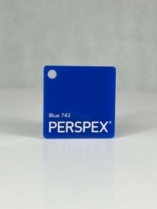 PLEXI Niebieska Grubość 3mm PERSPEX® 743 Blue Cięta Na Wymiar