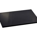 PLEXI Czarna Jednostronnie Satynowana 3mm