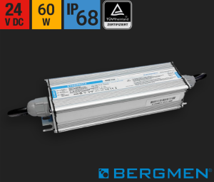 Zasilacz LED BERGMEN Storm 60W 24V DC