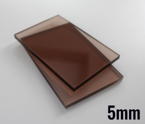 PLEXI Dymiona Na Brąz Grubość 5mm Cięta Na Wymiar