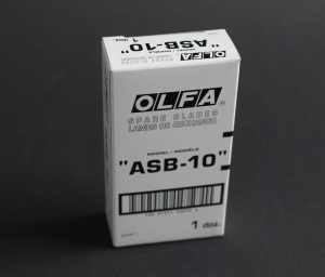 Ostrze Segmentowe OLFA "ASB-10" szerokość 9mm (opakowanie 10 szt.)